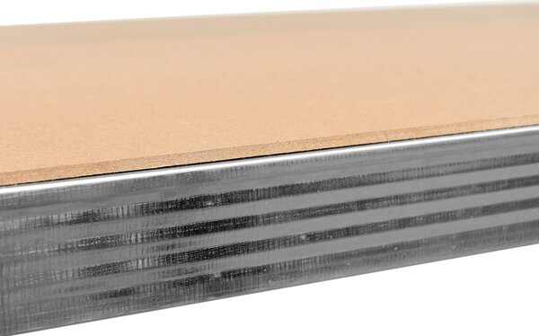 Pozinkovaný skladový regál 205 × 120 × 45 cm – 5 polic, nosnost 1000 kg