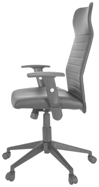 OTOČNÁ ŽIDLE, vzhled kůže, černá MID.YOU - Online Only kancelářské židle, Online Only