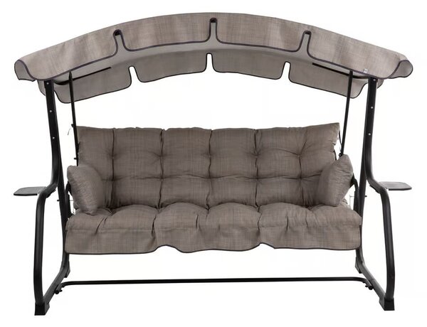 Zahradní houpačka Ravenna Black Editon s bočními stolky H024-04IB PATIO 448629