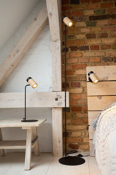 BRITOP Stojací lampa ANNICK, v. 162 cm, 1xGU10
