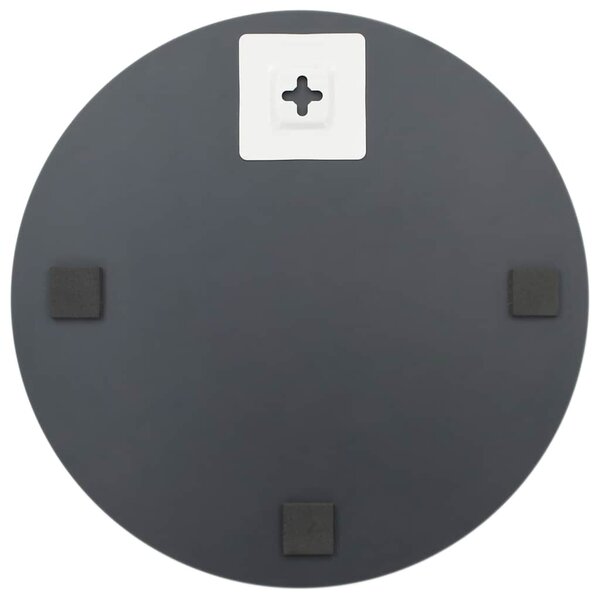 Nástěnné zrcadlo bez rámu s LED osvětlením kulaté sklo 3078646
