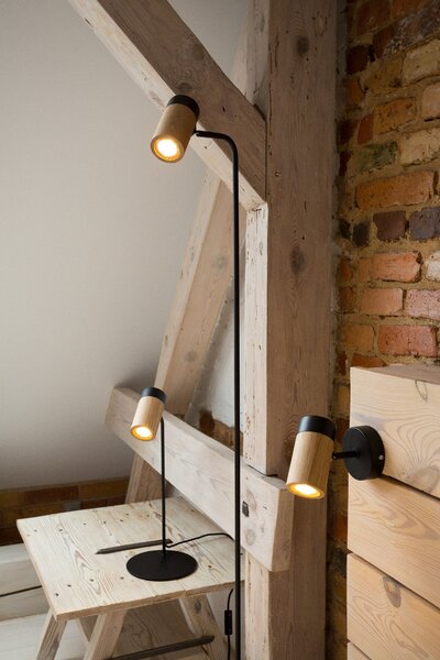 BRITOP Stojací lampa ANNICK, v. 162 cm, 1xGU10