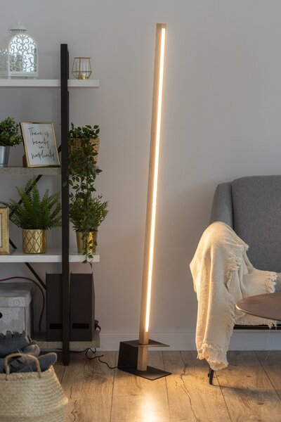 BRITOP Stojací LED lampa RAPID, 19W, v. 144 cm, CRI80