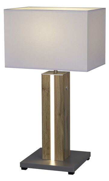 BRITOP Stolní lampa FLAME, 1xE27 max.40W + 1xLED 4,6W