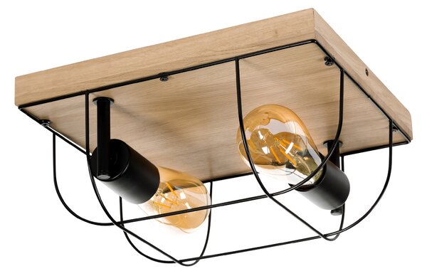 BRITOP Nástěnné/stropní svítidlo NETUNO, 2xE27, v. 26 cm