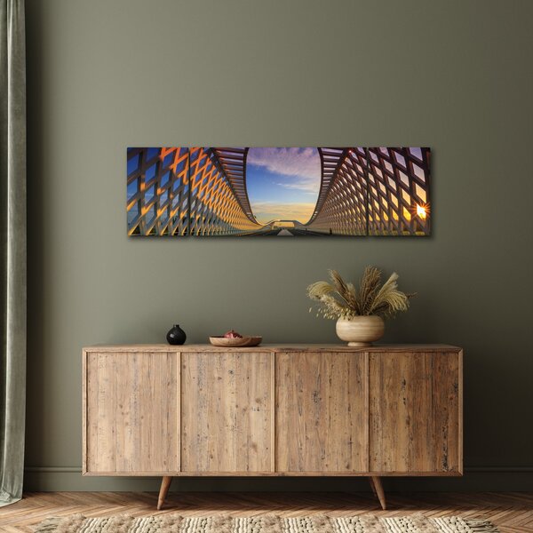 Obraz moderní architektury mostu (170x50 cm)