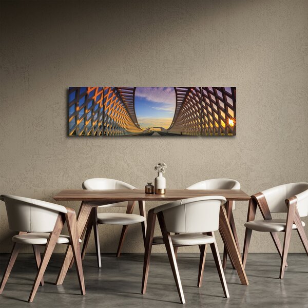 Obraz moderní architektury mostu (170x50 cm)