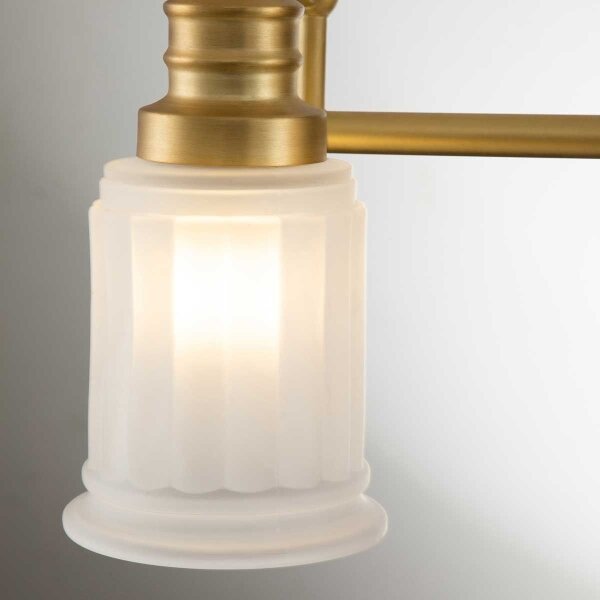Quoizel QZ-SWELL3-BB-BATH-LED Koup. nást. svítidlo SWELL 3xG9/3W/230V IP44 zlatá