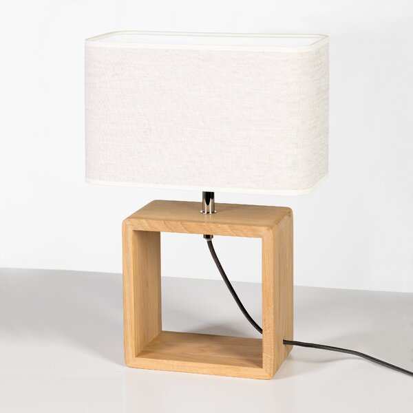 BRITOP Stolní lampa BOHO CADRE, 1xE27, v. 45 cm