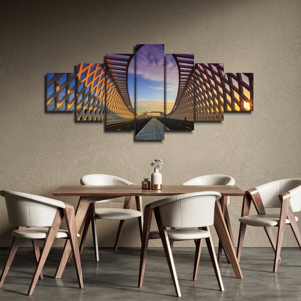 Obraz moderní architektury mostu (210x100 cm)