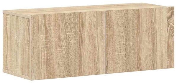 4dílný set TV skříněk dub sonoma kompozitní dřevo 3078981