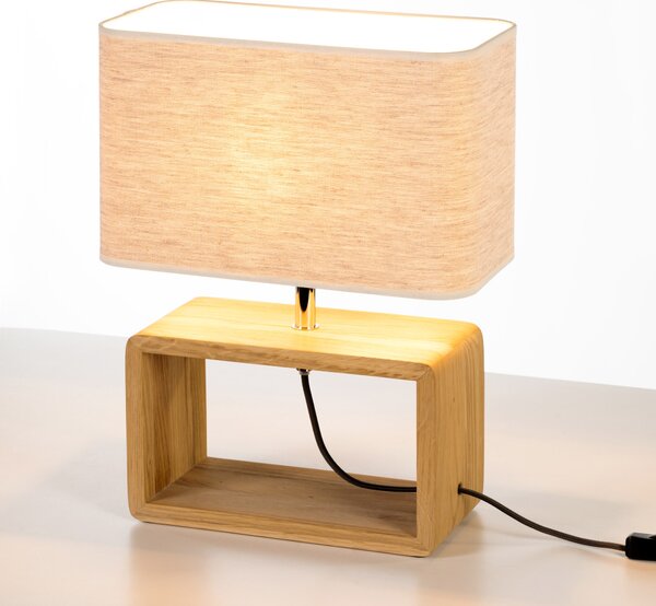 BRITOP Stolní lampa BOHO CADRE, 1xE27, v. 38 cm