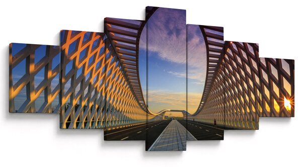Obraz moderní architektury mostu (210x100 cm)