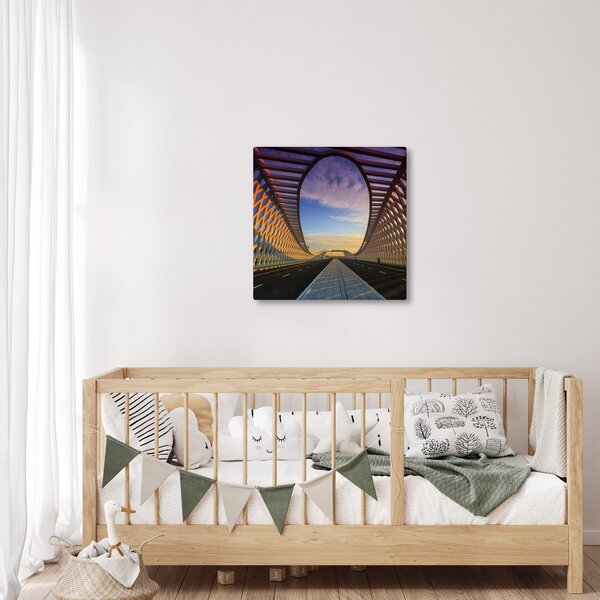 Obraz moderní architektury mostu (30x30 cm)