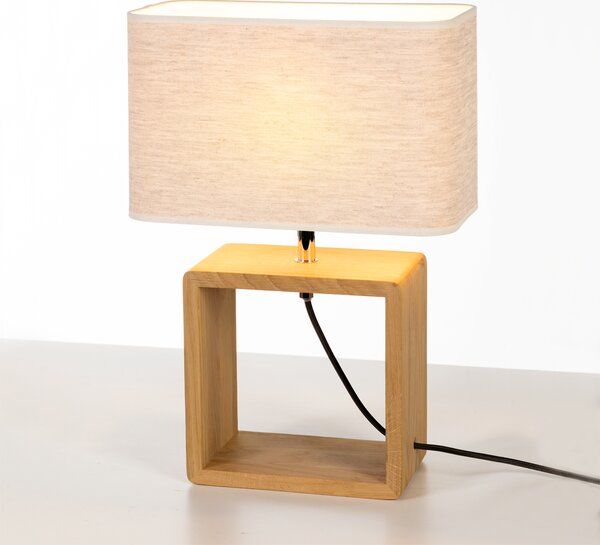 BRITOP Stolní lampa BOHO CADRE, 1xE27, v. 45 cm
