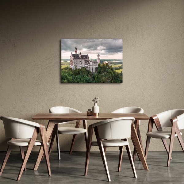 Obraz - Zámek na skalách (70x50 cm)