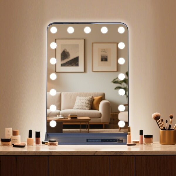 Immax 09101L -LED Stmívatelné make-up zrcadlo HOLLYWOOD 18W/230V 3000/4200/6000K