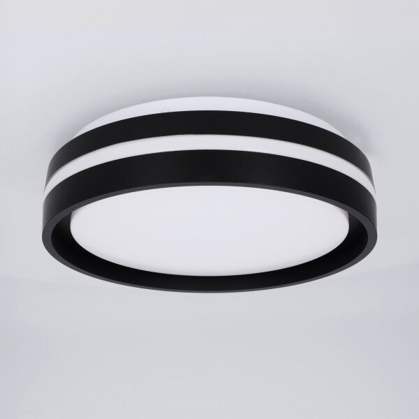 Brilagi - LED Stropní svítidlo NAOMI LED/24W/230V pr. 28,5 cm černá