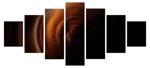 Obraz - Spirála (210x100 cm)