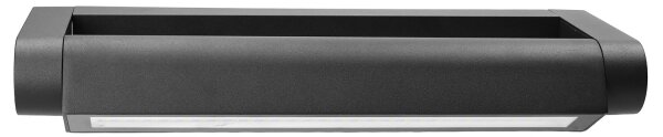 Brilagi - LED Venkovní nástěnné svítidlo SALERNO LED/12W/230V 35,5 cm černá IP65