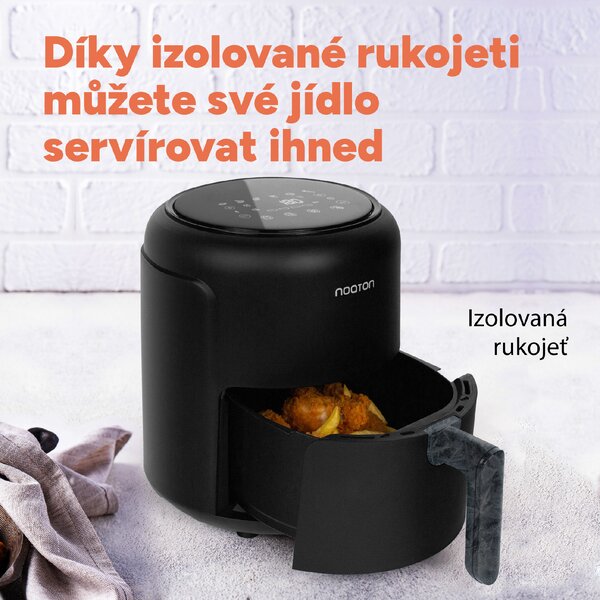 Noaton A20 Essential, horkovzdušná fritéza (Použitý, Záruka 21 měsíců)