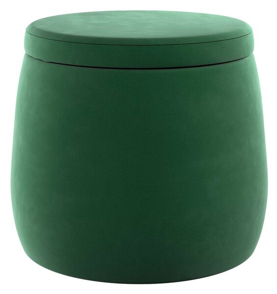 Yellow Tipi Puf Candy Jar, láhev zelená, ø40, wys. 40 cm, Posh Velvet, 704-13