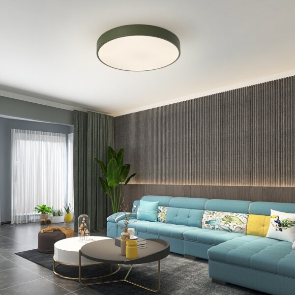 Brilagi - LED Stropní svítidlo POOL LED/60W/230V 3000/4000/6000K 50 cm zelená