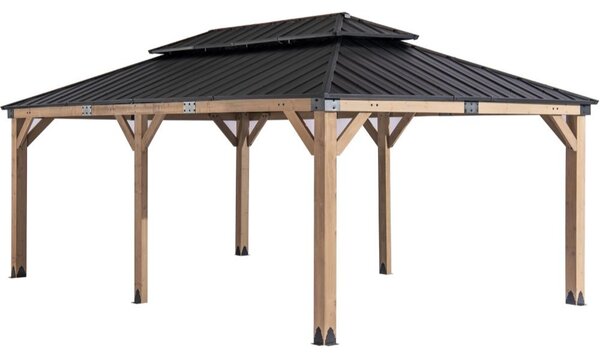 Dřevěný zahradní domek Orlando 3,6 x 6 m CoverTech
