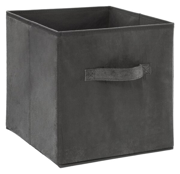Úložný box Soft, 31x31x31 cm, šedá