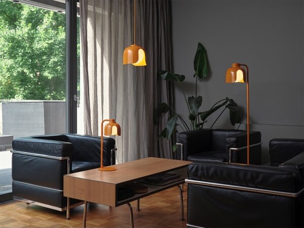 Osram - Stolní lampa DECOR COROLLE 1xG9/20W/230V oranžová