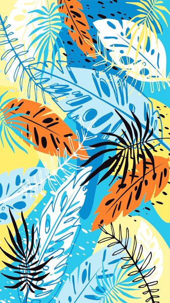Rychleschnoucí plážová osuška SUMMER FRESH 100x180 cm barevná, 100% mikrovlákno