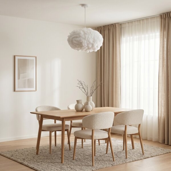 Brilagi - Lustr na lanku SOLEAIR 2xE27/40W/230V pr. 60 cm bílá