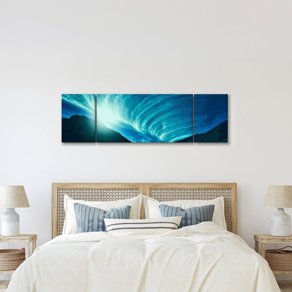 Obraz - Vlna z mraků (170x50 cm)