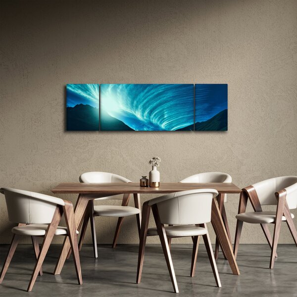 Obraz - Vlna z mraků (170x50 cm)