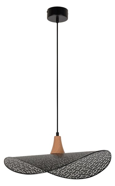 Závěsná svítidlo COREP, Honu, stmívatelné, Černá, Obývací pokoj, Kov
