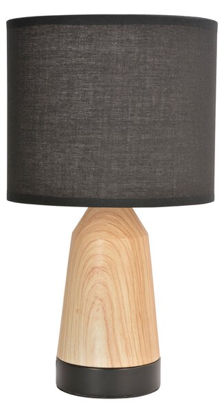 Stolní lampa COREP, Baltik, Dřevo, Obývací pokoj, Kov