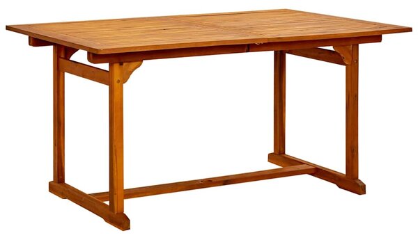 7dílný zahradní jídelní set masivní akáciové dřevo 150-200 cm 3079638