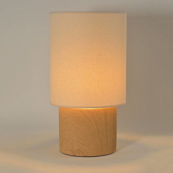 Stolní lampa COREP, Rhodes, Béžová, Obývací pokoj, Keramika