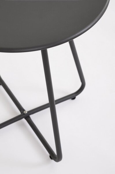Ocelový kulatý zahradní stolek ø 45 cm Jable – Bizzotto