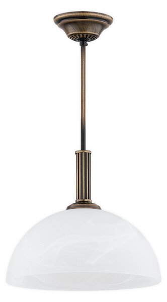 Lemir Závěsné svítidlo O3387 W1 PAT Delos, patina