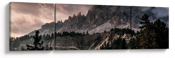 Obraz skalnatých hor (170x50 cm)
