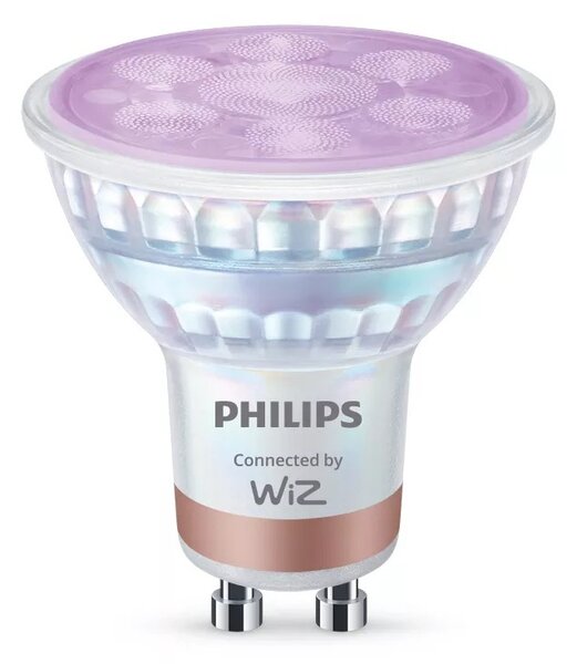 WiZ Smart LED 50W bodové světlo PAR16, 2× GU10 345lm 2200-6500K