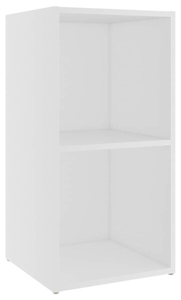 TV skříňky 2 ks bílé 72 x 35 x 36,5 cm kompozitní dřevo 3079943