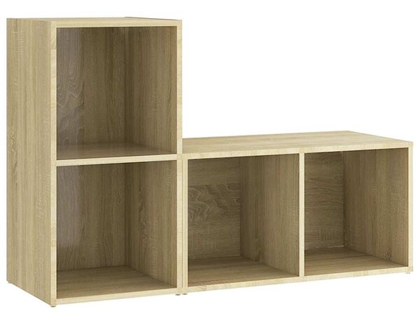 TV skříňky 2 ks dub sonoma 72 x 35 x 36,5 cm kompozitní dřevo 3079946