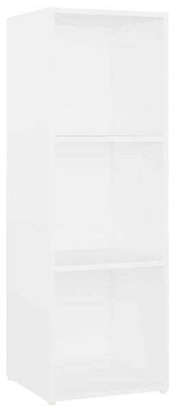 TV skříňky 2 ks bílé 107 x 35 x 37 cm dřevotříska 3079907