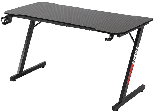 Herní stůl GAMER 1.0 – 140 cm, s podložkou pod myš