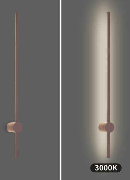 Brilagi - LED Venk. nást. svít. AURA LED/20W/230V 3000K IP54 97 cm hnědá CRI 90