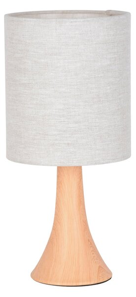 Stolní lampa COREP, Arto, Dřevo, Obývací pokoj, Kov