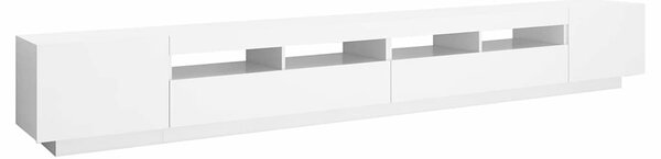 TV skříňka s LED osvětlením bílá 300 x 35 x 40 cm 3081924