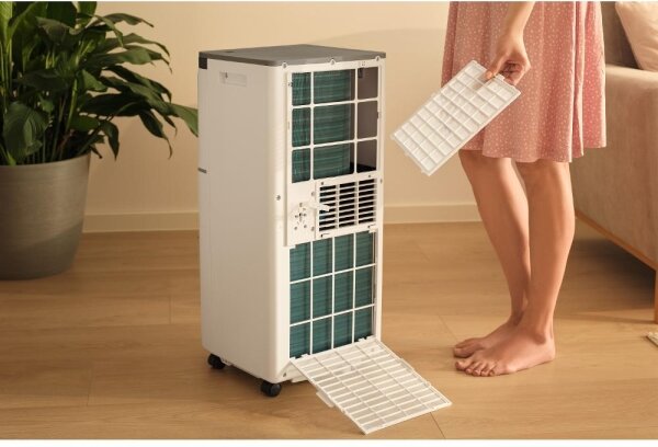 Sencor - Chytrá mobilní klimatizace 3v1 815W/230V 8000 BTU Wi-Fi bílá + DO